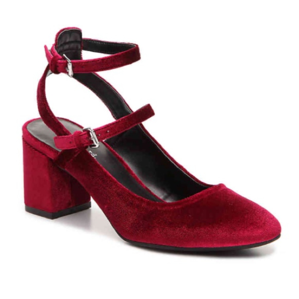 Indigo rd. Red Velvet heels